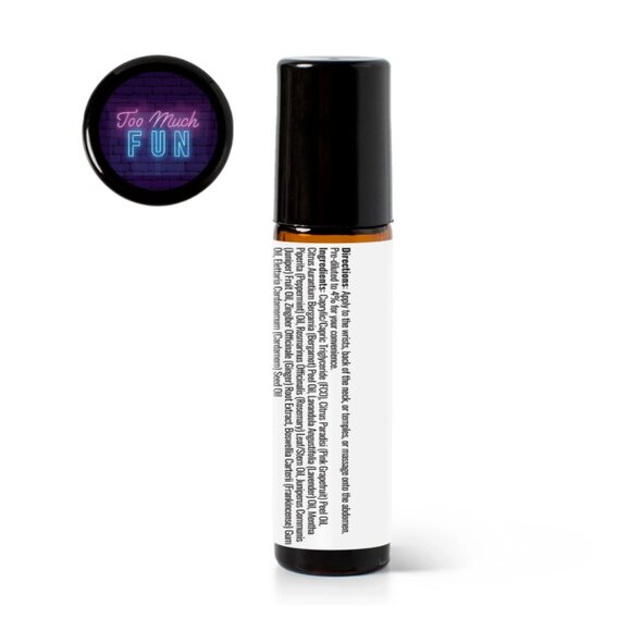 Too Much Fun Pre-Diluted Essential Oil Roll-On Plant Therapy Hangover Fragrance - Picture 2 of 2